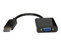 QVS DisplayPort Male to VGA Female Digital Video Adaptor, DPVGA-MF, 31189601, Adapters & Port Converters
