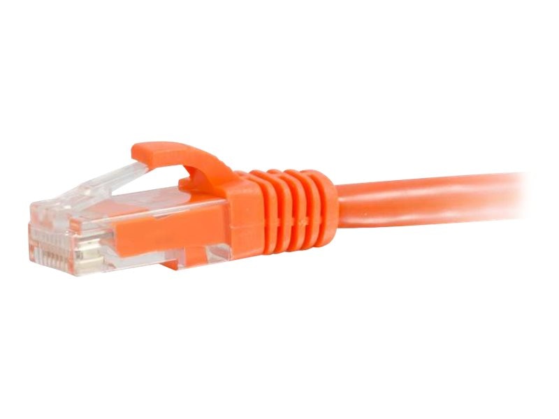 C2G 27811 Orange 3 ft Cat6 Snagless UTP Unshielded Network Patch Cable 