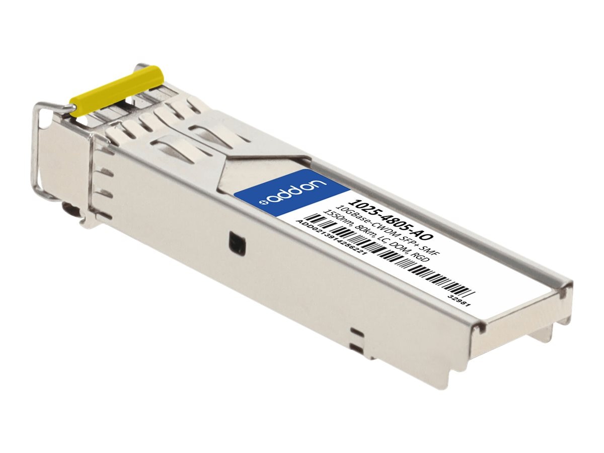 AddOn Optelian 1025-4805 Compatible 10GBase-CWDM SFP+ LC DOM (1025