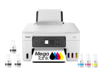 Canon MAXIFY GX3020 Wireless MegaTank Small Office All-In-One Printer, 5777C002, 41558142, MultiFunction - Ink-Jet