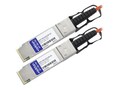 AddOn 40GBASE-AOC QSFP+ Direct Attach Cable, 15m, QSFP-40G-AOC15M-AO, 17879331, Cables