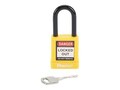 Panduit YELLOW PLASTIC BODY PADLOCK, PSL-8YL                       , 42049899, Locks & Security Hardware