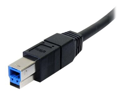 StarTech.com USB SuperSpeed 3.0 Type A to Type B M M Cable, Black, 10ft, USB3SAB10BK, 11804987, Cables