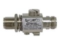 L-Com N-Female to N-Female Bulkhead 0-6 GHz 90V Lightning Protector, AL6-NFNFBW-9 , 42180683, Cable Accessories L-Com N-Female to N-Female Bulkhead 0-6 GHz 90V Lightning Protector, AL6-NFNFBW-9 , 42180683, Cable Accessories