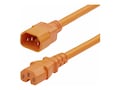 StarTech.com 15A 250V 14AWG IEC 60320 C14 to IEC 60320 C15 PDU Heavy Gauge AC Power Cable, Orange, 6ft, 8915-460Q-POWER-CORD, 41740331, Power Cords StarTech.com 15A 250V 14AWG IEC 60320 C14 to IEC 60320 C15 PDU Heavy Gauge AC Power Cable, Orange, 6ft, 8915-460Q-POWER-CORD, 41740331, Power Cords
