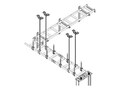 Black Box Ladder Rack, 10′ X 12&QU , RM664, 41139492, Rack Cable Management