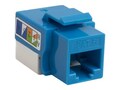 4Xem CAT6 Keystone Jack, Punk Down, 4XKJC6BL, 41411647, Premise Wiring Equipment