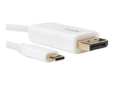 Rocstor USB-C to DisplayPort M M Cable, 6ft, Y10C240-W1, 36446670, Cables