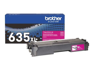 Brother Magenta Genuine TN635XLM High Yield Toner Cartridge, TN635XLM, 42063706, Toner and Imaging Components - OEM