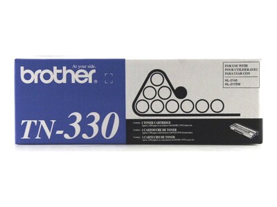 Brother Black TN330 Toner Cartridge for HL-2140 & HL-2170W Printers, TN330, 8222821, Toner and Imaging Components - OEM