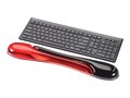 Kensington Duo Gel Wave Wrist Rest for Keyboard, Red, K62398AM, 30808220, Ergonomic Products