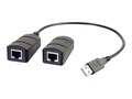 C2G 1-Port USB 2.0 Over CAT5 CAT6 Extender - Up to 150ft, 54284, 35234843, Adapters & Port Converters