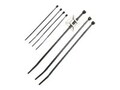 Chief Manufacturing Raxxess 4 Cable Tie - Tie - Black - 100 Pack, CT-100-4, 36363487, Rack Cable Management