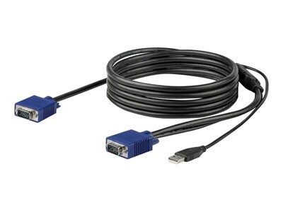 StarTech.com Rackmount Console USB Type A KVM Cable, Black, 10ft, RKCONSUV10, 37297469, Cables StarTech.com Rackmount Console USB Type A KVM Cable, Black, 10ft, RKCONSUV10, 37297469, Cables
