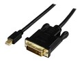 StarTech.com Mini DisplayPort to DVI M M Active Adapter Converter Cable, Black, 3ft, MDP2DVIMM3BS, 16662762, Cables
