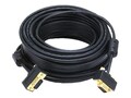 Fluke Ultra Slim SVGA Super Monitor Cable with Ferrites, Black, 50ft, 6365, 38106767, Cables