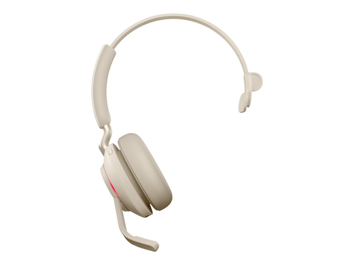 Jabra Evolve2 65 Link380A MS Mono Headset Beige 26599 899 998