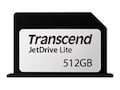 Transcend 512GB JetDrive Lite 330 Flash Expansion Card, TS512GJDL330, 41432881, Memory - Flash