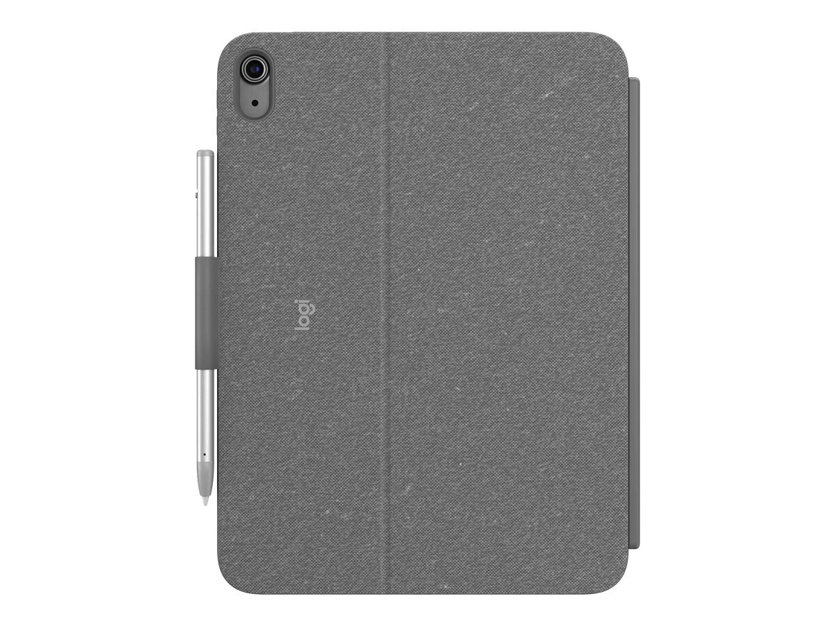 Logitech Combo Touch For Ipad 10th Gen - Oxford Gray : Target