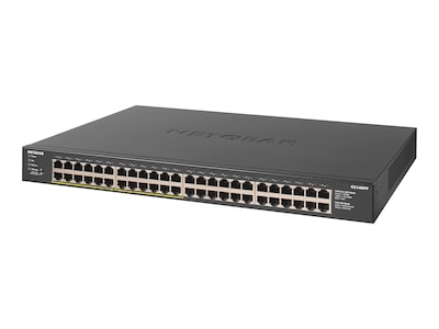 Netgear GS348PP 1U RM Unmanaged Switch 48xGbE (24xPoE+ 380W) 1xPSU, GS348PP-100NAS, 37834981, Network Switches Netgear GS348PP 1U RM Unmanaged Switch 48xGbE (24xPoE+ 380W) 1xPSU, GS348PP-100NAS, 37834981, Network Switches