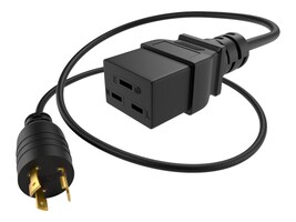 UNC Group PWCD-115PC7-10A-06F-BLK Main Image from Front