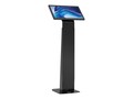 CTA Digital VESA 75x75mm, 100x100mm Compatible Floor Stand for Monitors up to 32 - Black, ADD-PARAFSM                   , 41867103, Stands & Mounts - Digital Signage & TVs