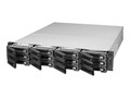 QNAP 12_Bay NAS & iSCSI IP-SAN 2U SAS 12Gb s SAS SATA 6G 4LAN 10G Ready Storage, TVSEC1280USASRP16GUS, 36359200, SAN Servers & Arrays