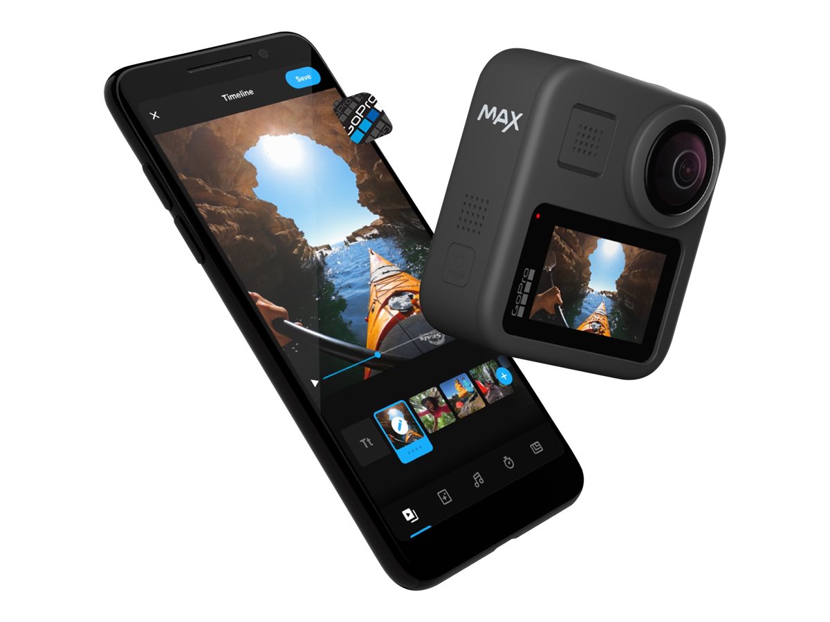 GoPro MAX 360 Degree Action Camera - Black (CHDHZ-202)