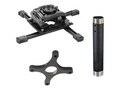 Chief Manufacturing Bundle RPA Elite Universal Keyed Projector Mount with Extension Column and Ceiling Plate, KITEF009012, 14668116, Stands & Mounts - Projectors
