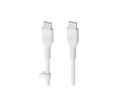 Belkin 60W 480Mbps USB-C to USB-C M M Silicone Cable, White, 3m, CAB009BT3MWH, 41764708, Cables Belkin 60W 480Mbps USB-C to USB-C M M Silicone Cable, White, 3m, CAB009BT3MWH, 41764708, Cables