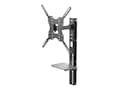 Monoprice Full-Motion Articulating TV Wall Mount Bracket with Media Shelf Bracket for 32 to 55 Displays, 30346, 36283920, Stands & Mounts - Digital Signage & TVs