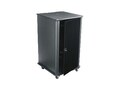 L-Com Rack, RFR-2028BR 20U 19 351lbs limit Cabinet, Black, RFR-2028BR, 37003694, Racks & Cabinets