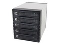 iStarUSA 3X5.25in to 5X3.5in SAS SATA , BPU-350SATA-BPL, 41063139, Hard Drive Enclosures - Multiple