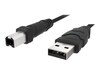 Belkin 480Mbps USB-A to USB Type B M M Device Extension Cable, 10ft, F3U133B10, 6000950, Cables