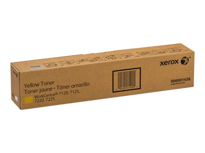 Xerox Yellow Toner Cartridge for WorkCentre WorkCentre 7120 7125 - NA ESG (Sold), 006R01458, 14034893, Toner and Imaging Components - OEM