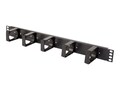 Rack Solutions Horizontal CMA Plastic Rings, 1U, 180-4410, 30688918, Rack Cable Management