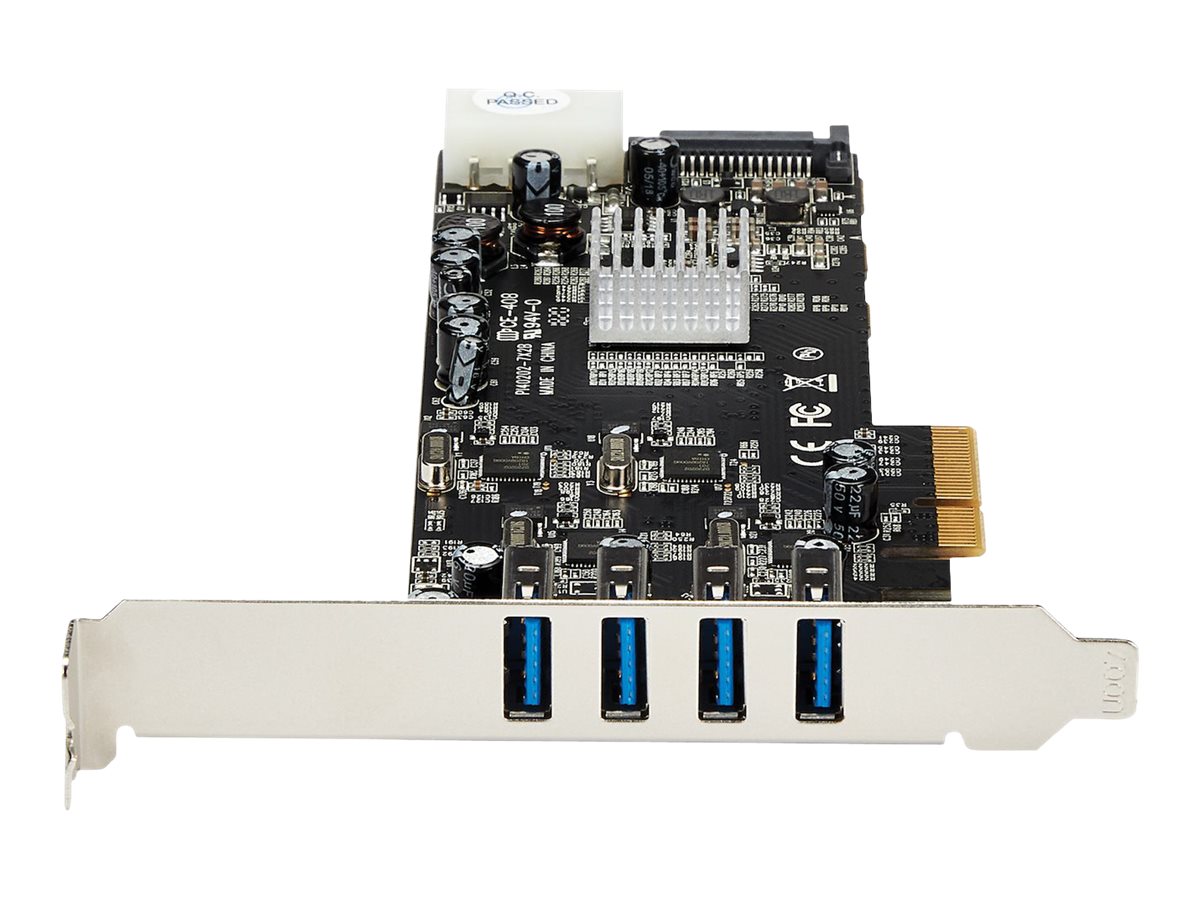 StarTech.com 4 Port USB 3.0 PCIe Card with 4 Dedicated Channels