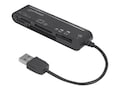 Manhattan Hi-Speed USB 80-in-1 Slim Card Reader, 101998, 32102714, PC Card/Flash Memory Readers