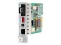 Omnitron iConverter T1 E1 Copper RJ45-RJ48 to SC SM SF TX1550nm RX1310nm 20KM, 8711-1, 10428609, Network Transceivers