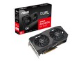 Asus Radeon RX 7600 DUAL PCIe 4.0 x8 Overclocked Graphics Card, 8GB GDDR6, DUAL-RX7600-O8G, 41640938, Graphics/Video Accelerators