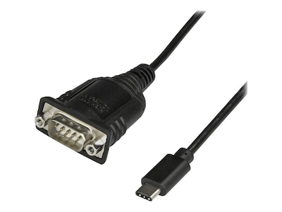 StarTech.com USB Type-C to RS232 DB9 Serial Converter Adapter Cable with COM Retention, 16, ICUSB232PROC, 34494205, Cables StarTech.com USB Type-C to RS232 DB9 Serial Converter Adapter Cable with COM Retention, 16, ICUSB232PROC, 34494205, Cables