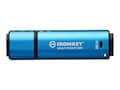 Kingston 32GB Ironkey Vault Privacy 50C USB-C AES 256 Flash Drive, IKVP50C/32GB, 41602255, Flash Drives Kingston 32GB Ironkey Vault Privacy 50C USB-C AES 256 Flash Drive, IKVP50C/32GB, 41602255, Flash Drives