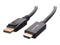 Cable Matters DisplayPort to HDMI HDTV Cable, 3ft, 102003-3                      , 41938818, Cables