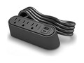 Chief Manufacturing Wiremold Desktop Power Center Slim, WSPC320CBK, 41321865, Power Strips