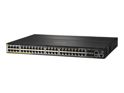 HPE 2930M 1U RM L3 Managed Switch ARM Cortex-A9 1.016GHz 1GB RAM 4GB Flash 36xGbE PoE+ 4xGbE PoE+ 8x10Gb, R0M67A, 36375736, Network Switches