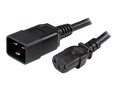 StarTech.com IEC C13 to IEC C20 15A 125V 14AWG Heavy Duty Extension Cord, 6ft, PXTC13C20146, 22157640, Power Cords