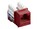 Black Box CAT6J-RD-25PAK Image 1 from Left-angle