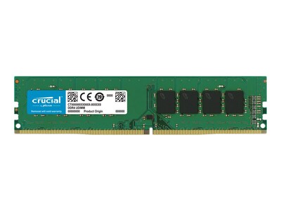 Crucial 16GB PC4-25600 288-pin DDR4 SDRAM UDIMM, CT16G4DFRA32A, 41144340, Memory