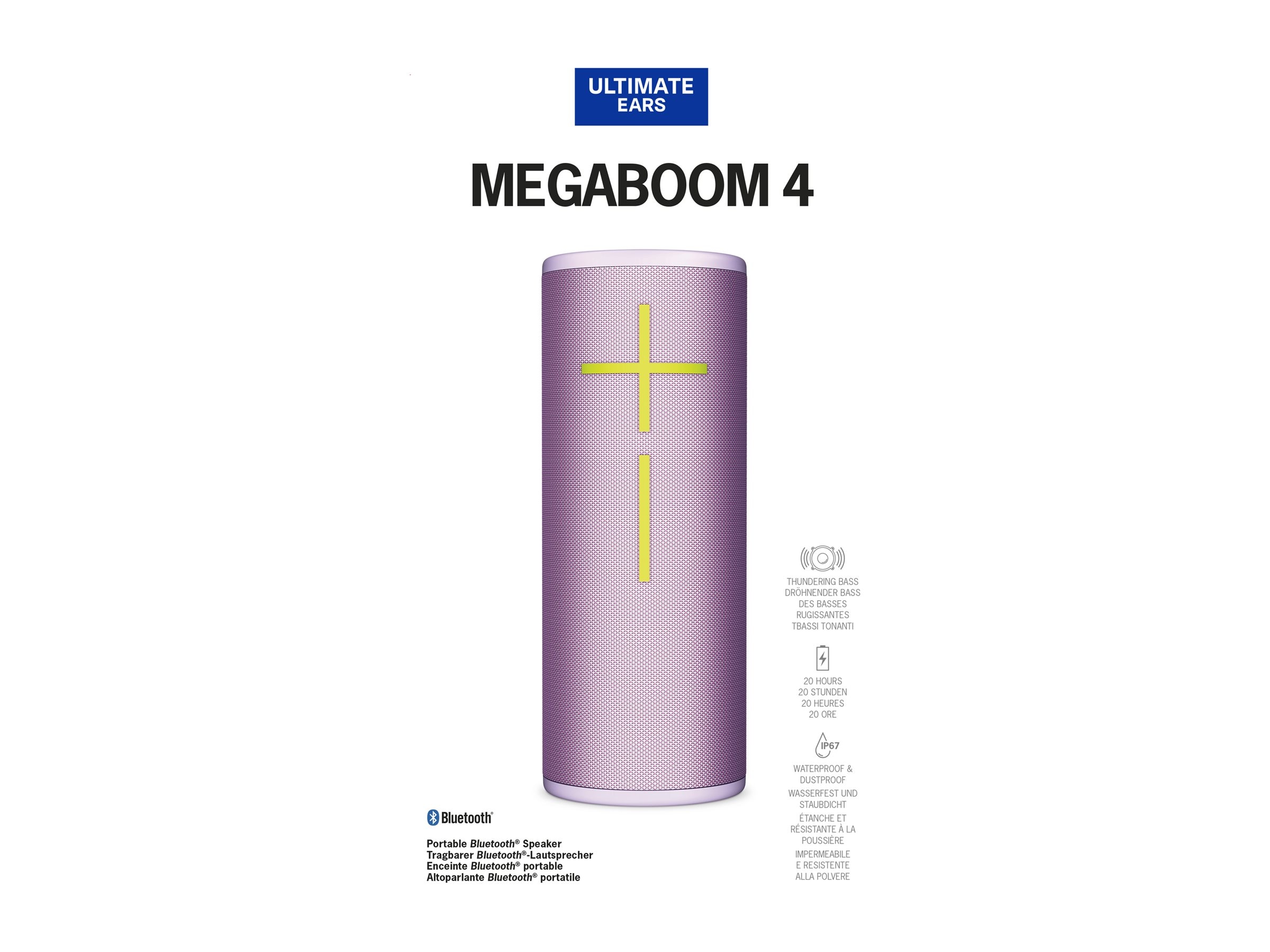 Ultimate Ears UE MEGABOOM 4 Speaker - Purple (984-001999 )