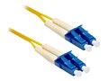 ENET LC-LC 9 125 OS1 Singlemode Duplex Fiber Patch Cable, Yellow, 2m, LC2-SM-2M-ENC, 31129675, Cables ENET LC-LC 9 125 OS1 Singlemode Duplex Fiber Patch Cable, Yellow, 2m, LC2-SM-2M-ENC, 31129675, Cables